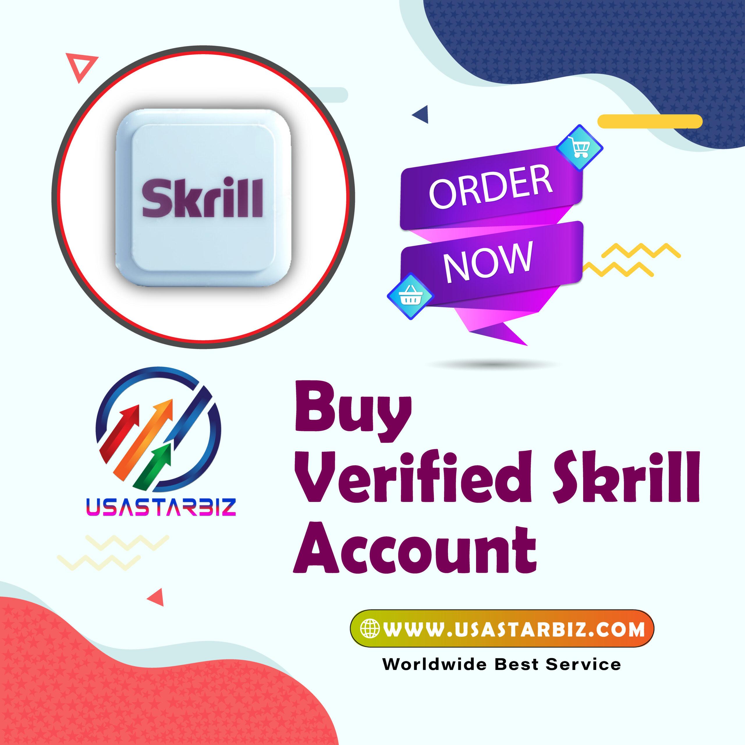 Buy Verified Skrill  Account